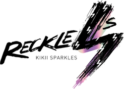 Reckless Holo Logo | Reckless People Unite | Reckless Cosmetics By Kikii Sparkles