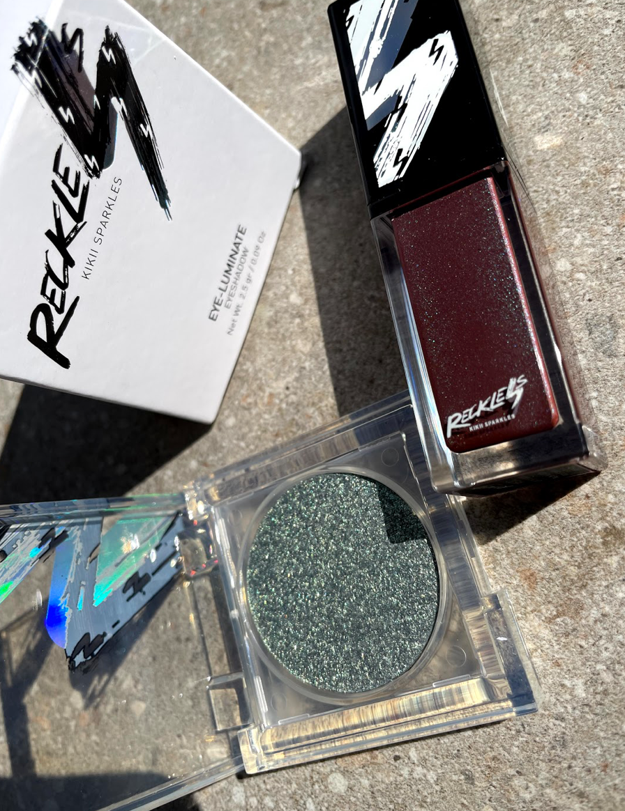 MYSTIC Deep plum sparkle moisturising lipstick