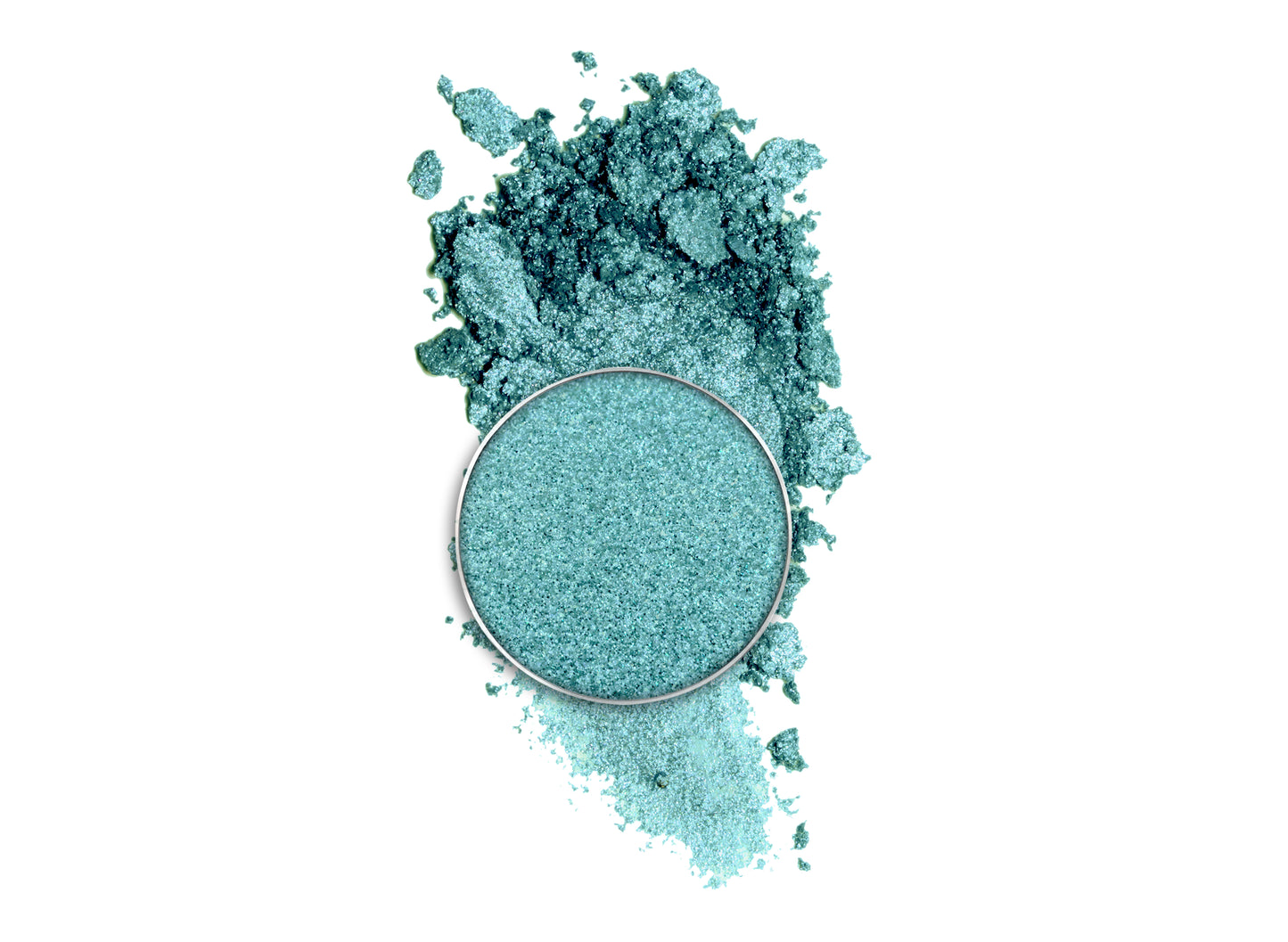 COLDASICE blue ocean turquoise eyeshadow