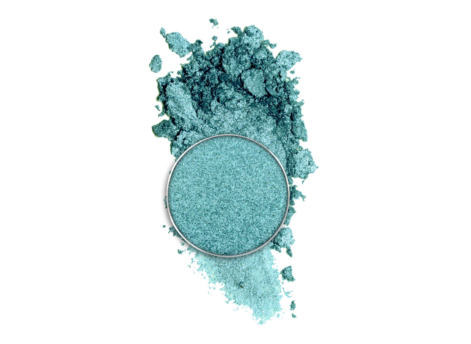 COLDASICE blue ocean turquoise eyeshadow