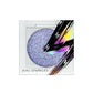 TREASON SEASON Violet blue duo chrome eyeshadow with pink sparkles
