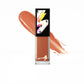 WHO AM I Warm nude moisturising lipstick with gold sparkles